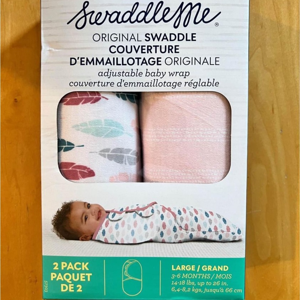 NWT SwaddleMe swaddles—2 pack size 3-6M
